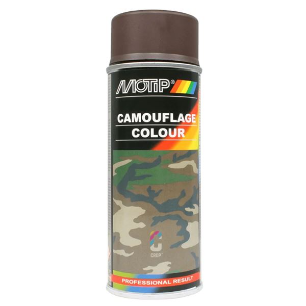 Aérolsol camouflage brun M04205 MOTIP 400ML