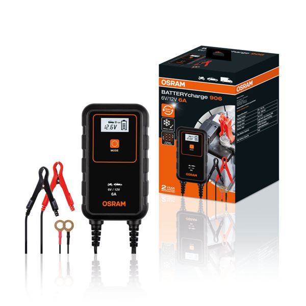 Chargeur de batterie 6A OEBCS906 OSRAM