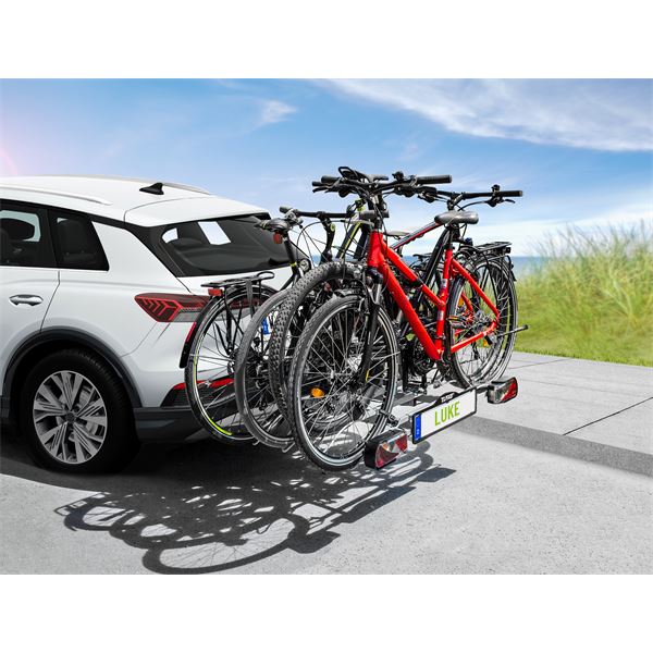 Porte-vélos attelage Eufab Luke - 4 vélos