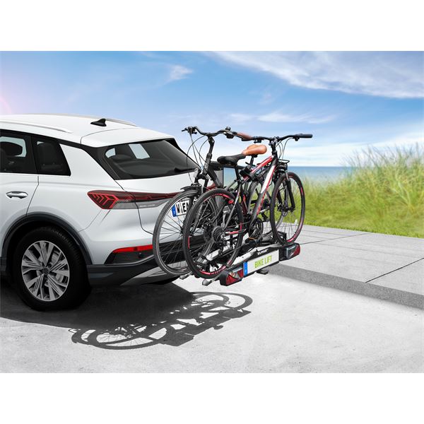 Porte-vélos attelage Eufab Bike Lift - 2 vélos