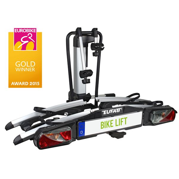 Porte-vélos attelage Eufab Bike Lift - 2 vélos