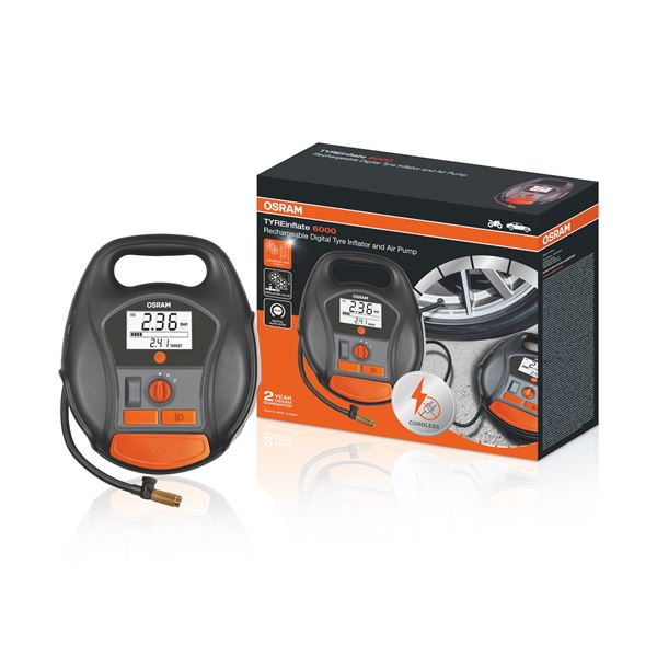 Compresseur rechargeable 12/230V OTIR6000 OSRAM