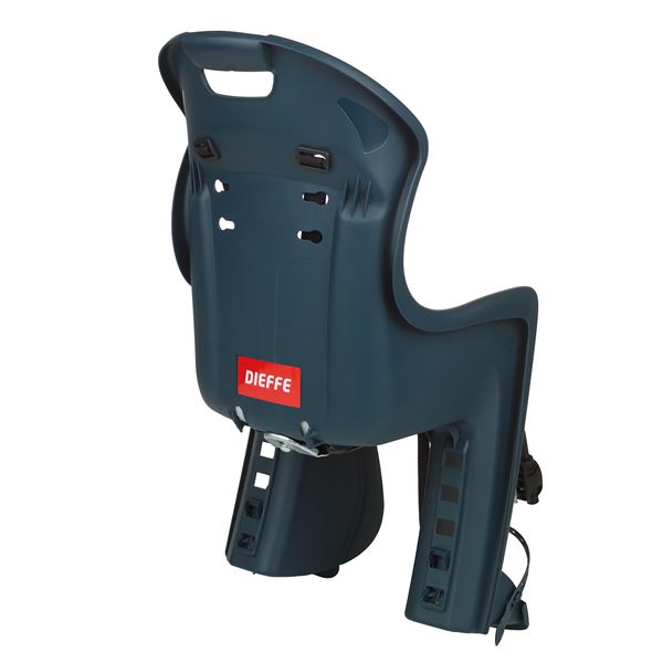 Porte-bébé fixation cadre Bikey Cool bleu/jaune Dieffe