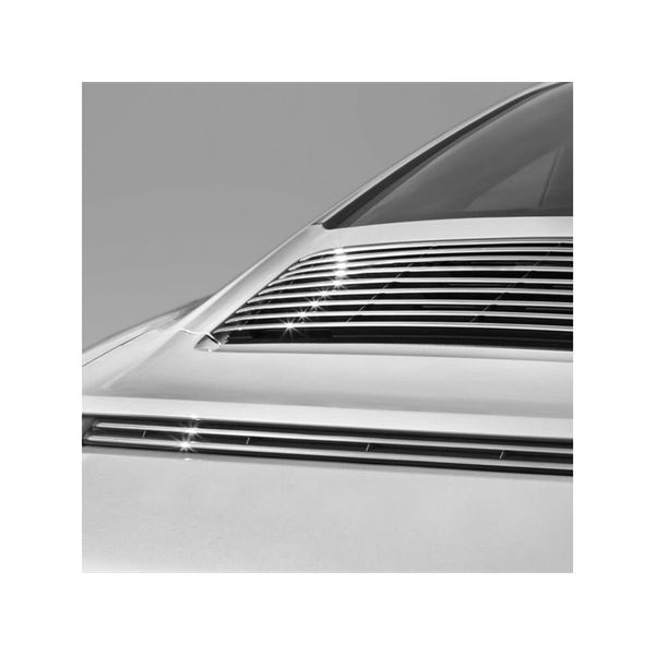 Bande chromée décoration carrosserie adhésive 9 mm x 8 m