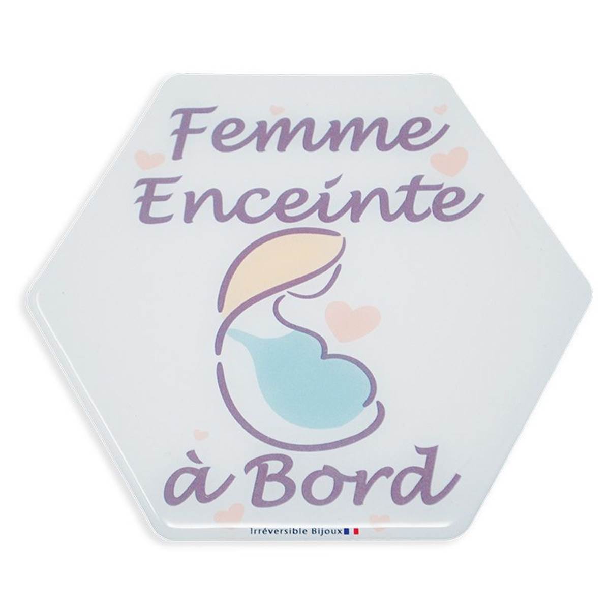 Adhésif Bébé À Bord Made In France - Femme Enceinte