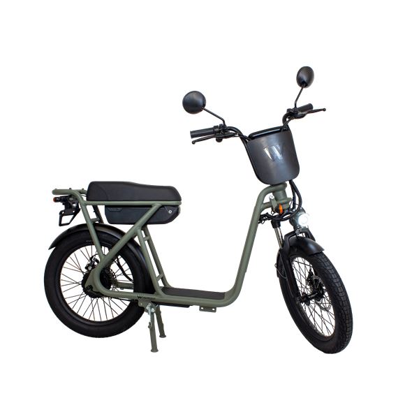 Cyclomobile homologué Wimob vert kaki Wispeed