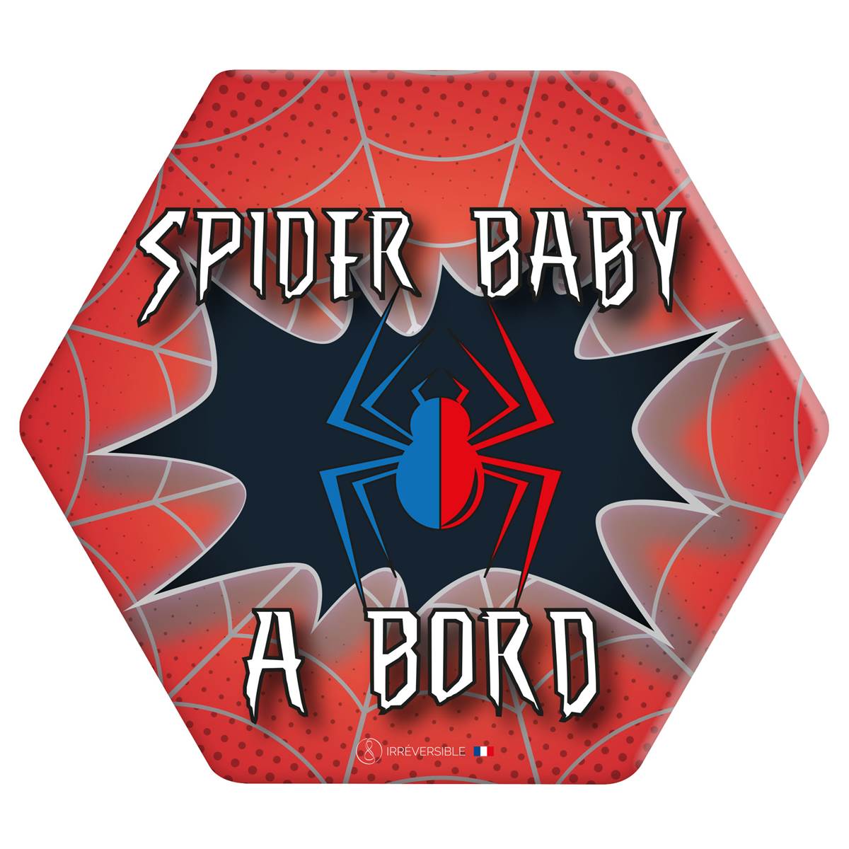 Adhésif Bébé À Bord Made In France - Spider Baby