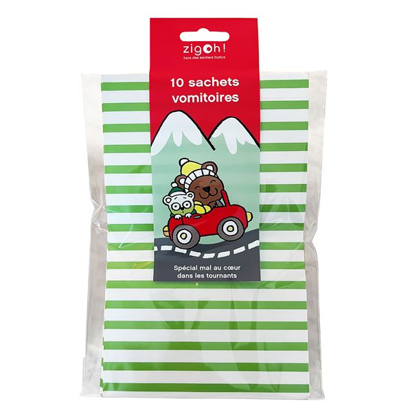 10 SACHETS VOMI MAL AU CŒUR ZIGOH
