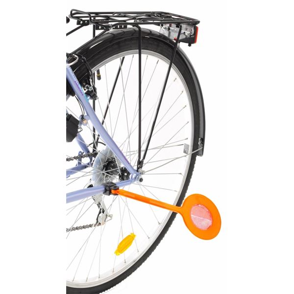 Ecarteur de danger orange pour vélo Herrmans