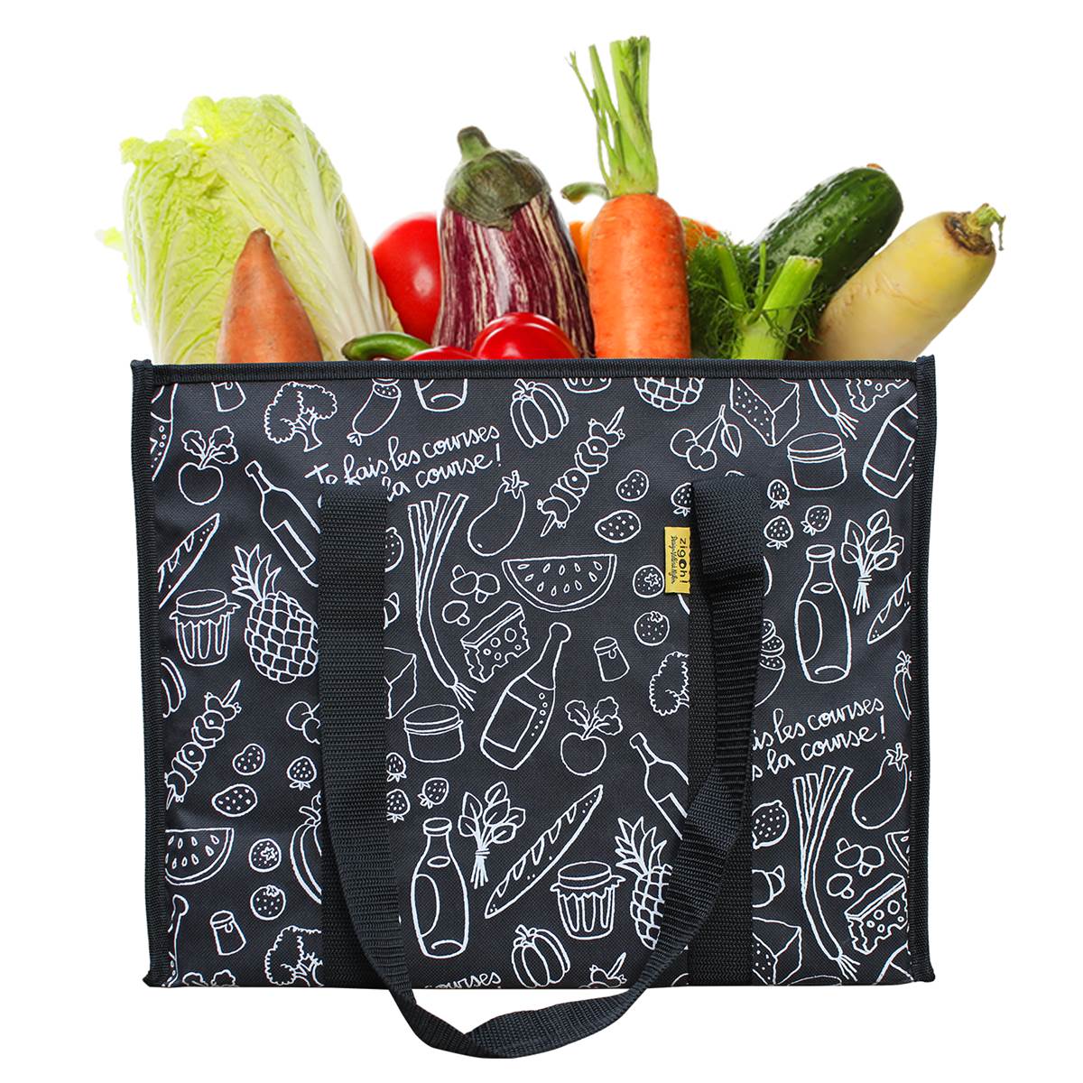 Sac Cabas De Coffre 40l Noir Zigoh