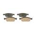 4 plaquettes de frein avant Bosch BP2721