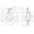 2 disques de frein avant Eurobrake 5815311961