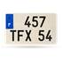 Plaque immatriculation hybride 210 X 130 mm FNI
