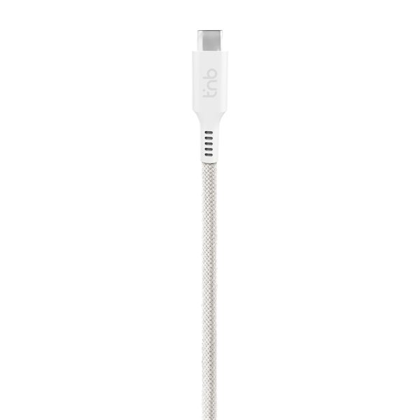 Cable USB-C Magnétique blanc