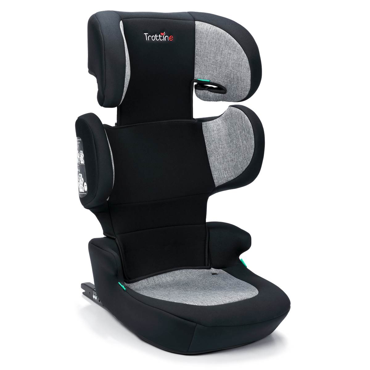 Rehausseur Pliable 100-150 Avec Ancrage Isofix Topfix Geneva
