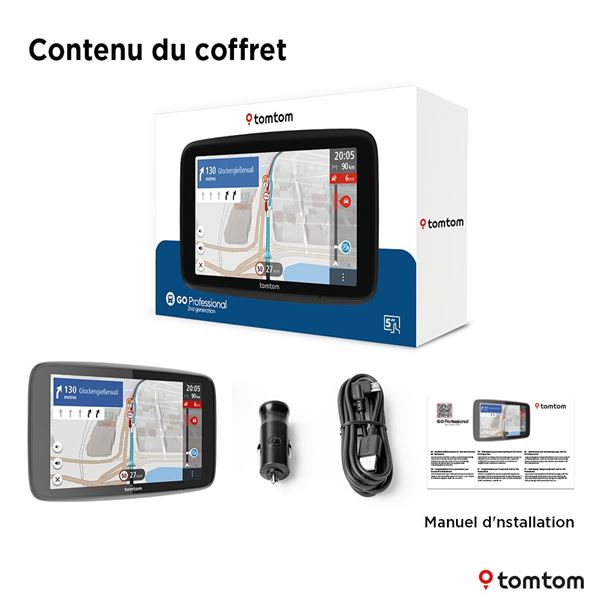 GPS poids lourd GO Professional 5" EU 2ème génération TOMTOM