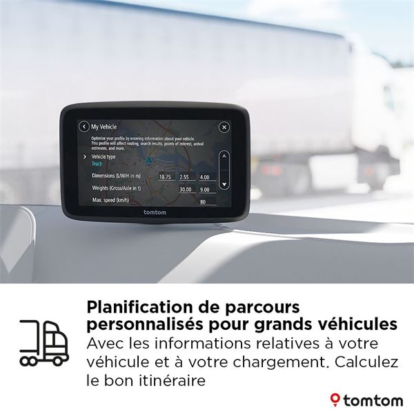 GPS poids lourd GO Professional 5" EU 2ème génération TOMTOM