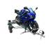 Remorque Porte-Moto ERDE PM320 avec rampe intégrée - 1 véhicule