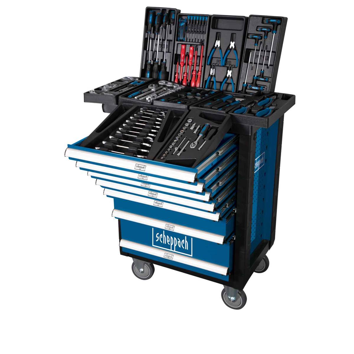 Servante D’atelier 263 Pieces Tw1000 Scheppach