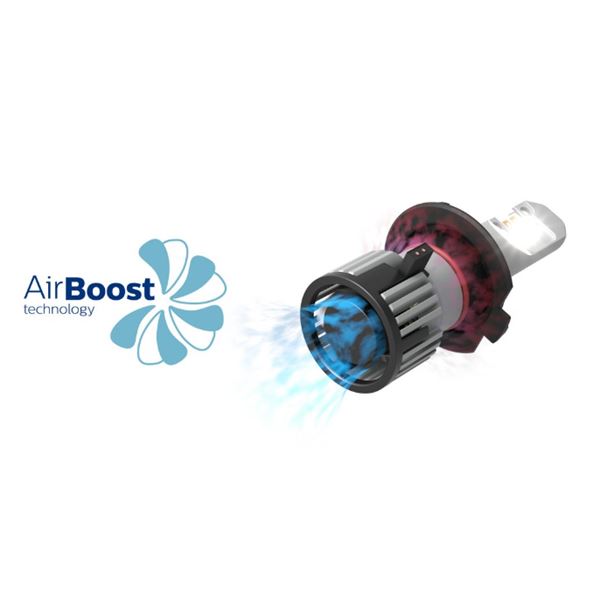 2 ampoules LED H7 Philips Ultinon Pro6000 Boost (homologuées)