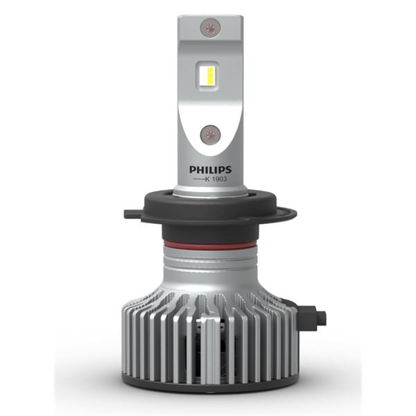 2 ampoules LED H4 Philips Ultinon Pro6000 Standard (homologuées)