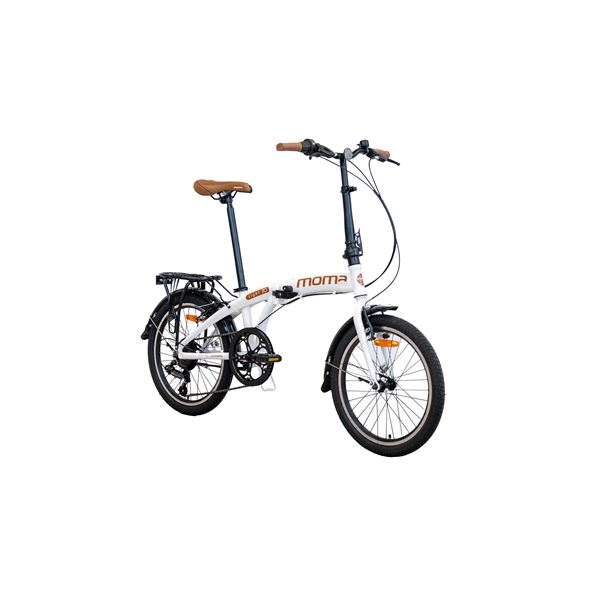 Vélo ville pliant Light 20 Blanc Moma Bikes