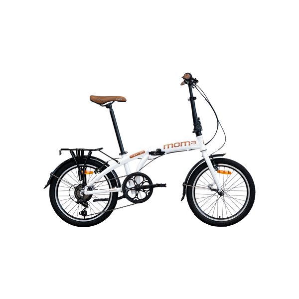 Vélo ville pliant Light 20 Blanc Moma Bikes