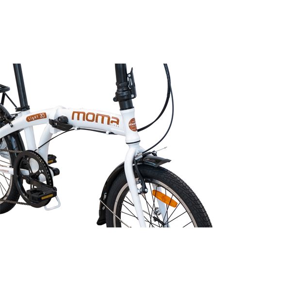 Vélo ville pliant Light 20 Blanc Moma Bikes