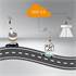 Lampe de signalisation connectée LEDguardian® ROAD FLARE Signal V16 IoT OSRAM