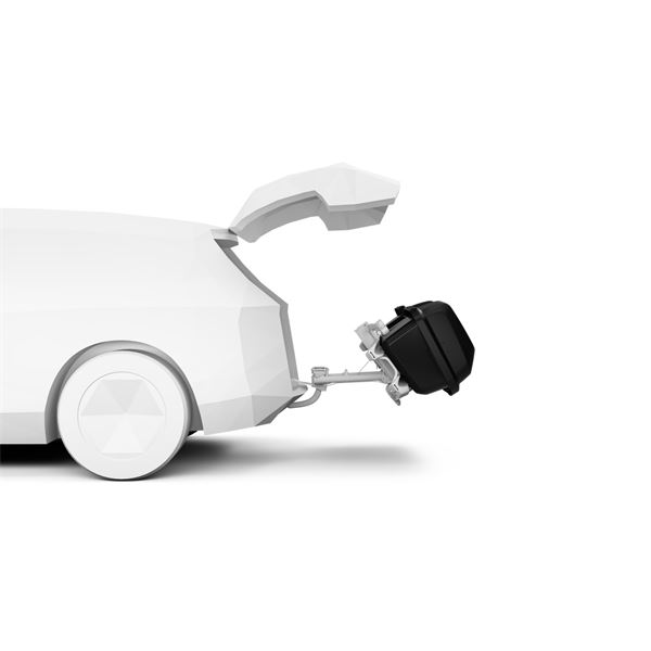 Coffre arrière Thule Santu - Compatible sur porte-vélos Thule Epos