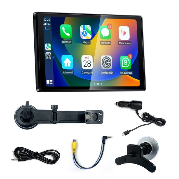 Ecran 8'' rotatif Carplay & Android Auto Gokana