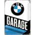 Enseigne en métal 30x40 BMW Garage
