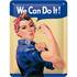 Enseigne 15 x 20 cm We Can Do it !