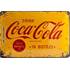 Plaque métal 20x30 cm Coca Cola
