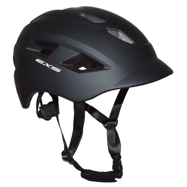 Casque vélo urbain Noir Taille M EXS