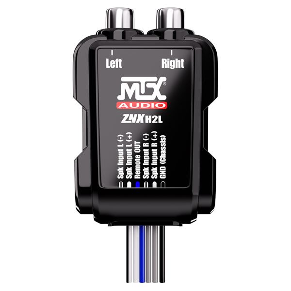 Adaptateur câbles haut-parleurs vers sorties RCA ZNXH2L MTX