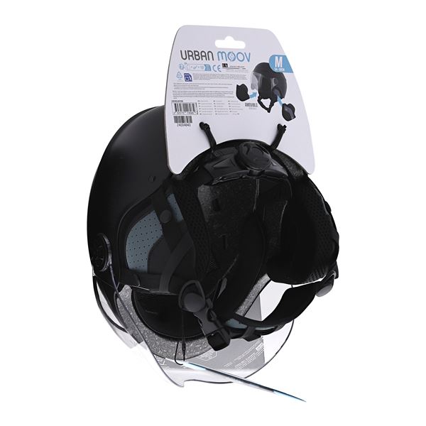 Casque vélo, trottinette avec visière Taille M Urban Moov