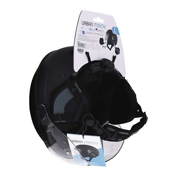 Casque vélo, trottinette avec visière Taille L Urban Moov