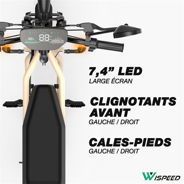 Cyclomobile homologué WIMOB SCOOT Sable