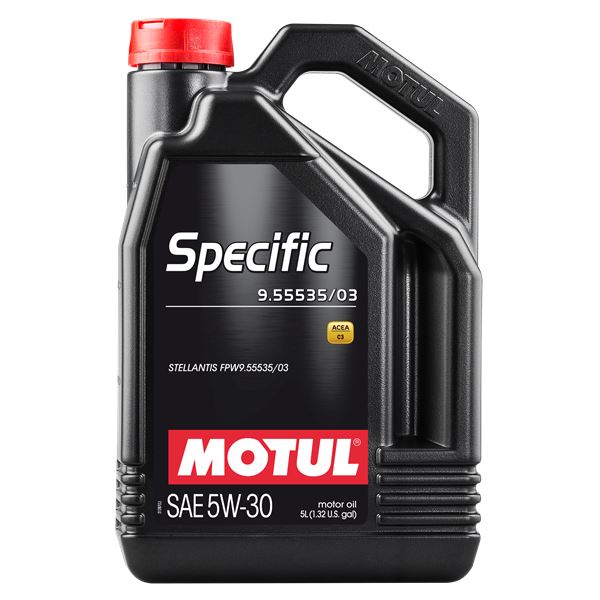 Huile moteur MOTUL Specific Essence/Diesel FPW 9.55535/03 5W30 5L
