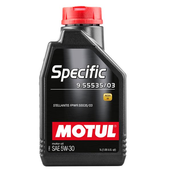 Huile moteur MOTUL Specific Essence/Diesel FPW 9.55535/03 5W30 1L