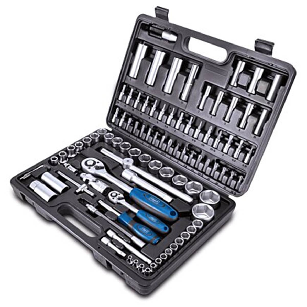 Coffret Clé À Douilles Et Embouts, 95 Pièces Tb94 Scheppach