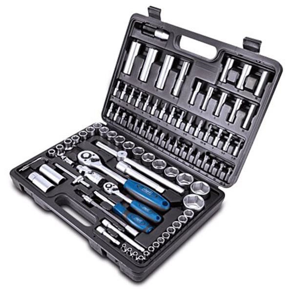 Coffret clé à douilles et embouts, 95 pièces TB94 Scheppach