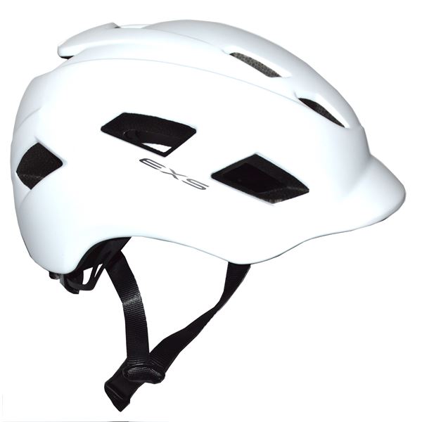Casque vélo urbain Blanc Taille L EXS