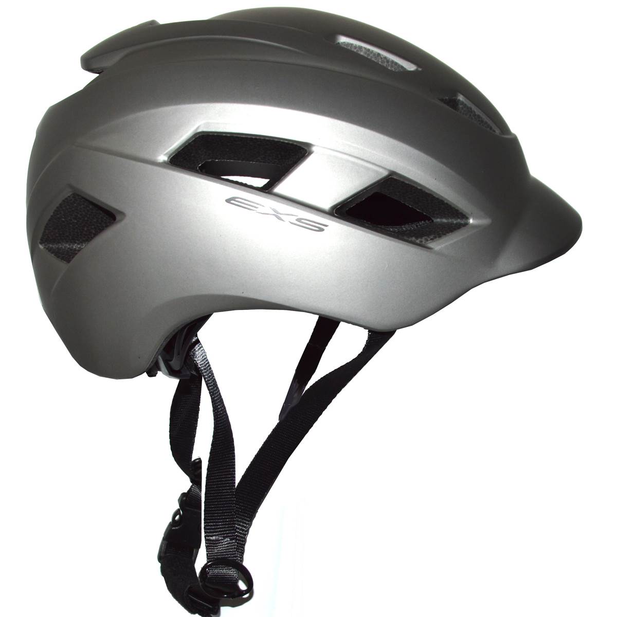 Casque Vélo Urbain Titane Taille M Exs