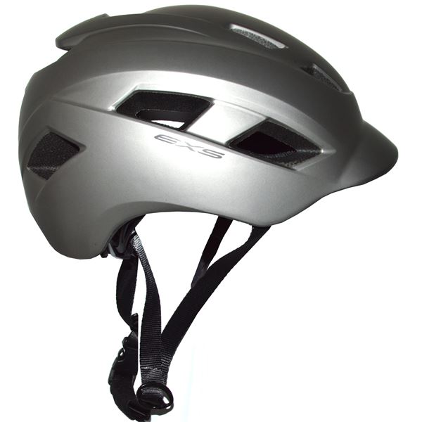 Casque vélo urbain Titane Taille L EXS
