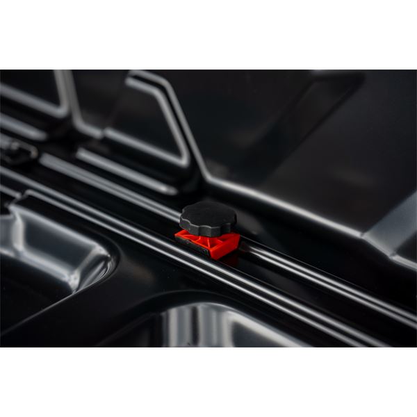 Coffre d'attelage Boxer 340L noir HAPRO