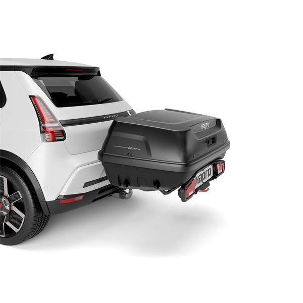 Coffre d'attelage Boxer 340L noir HAPRO