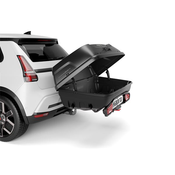 Coffre d'attelage Boxer 340L noir HAPRO