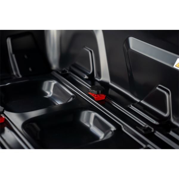 Coffre d'attelage Boxer 340L noir HAPRO